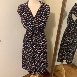 Umbrella print Anthropologie dress